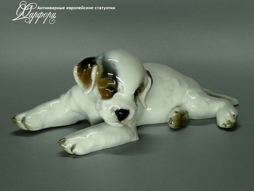 Купить фарфоровые статуэтки Rosenthal, Щенок терьера, Германия